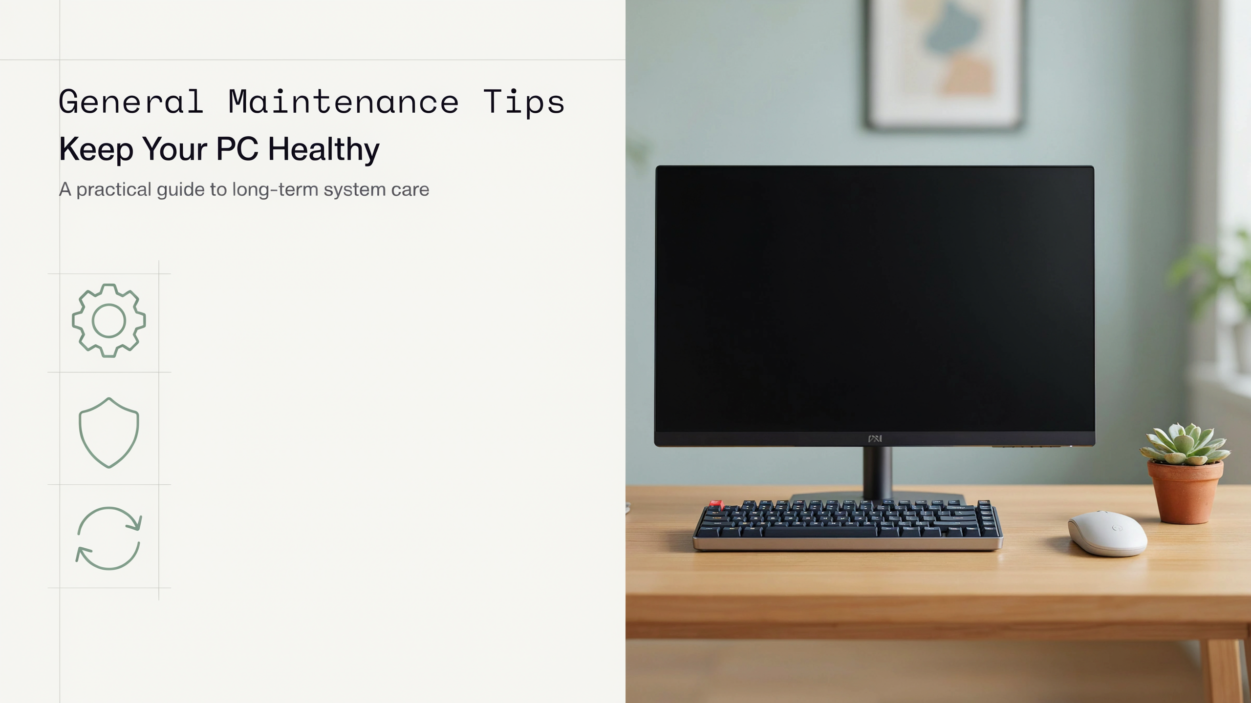 General Maintenance Tips to Keep Your PC Healthy