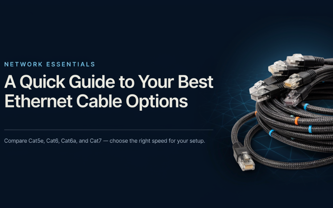 A Quick Guide to Your Best Ethernet Cable Options