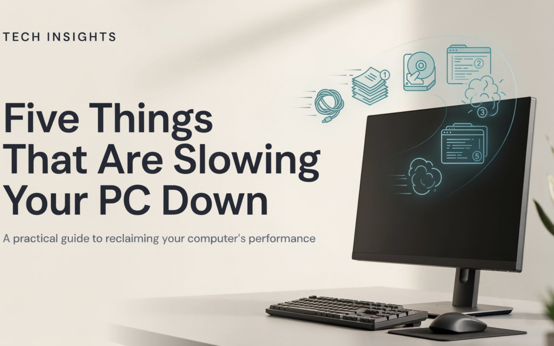 5 Things That Are Slowing Your PC Down