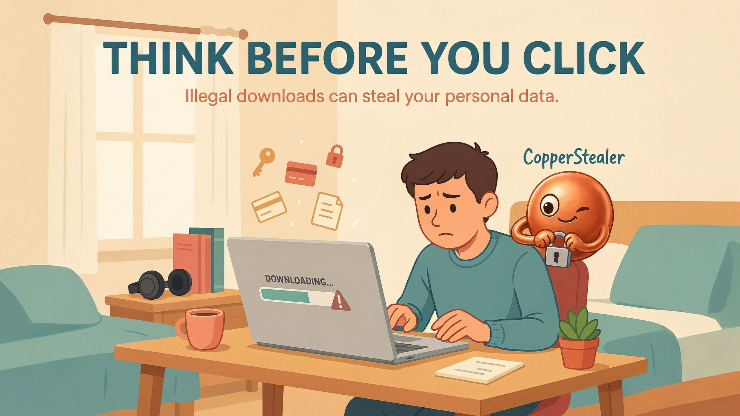 CopperStealer Malware Shows the Dangers of Illegal Downloads