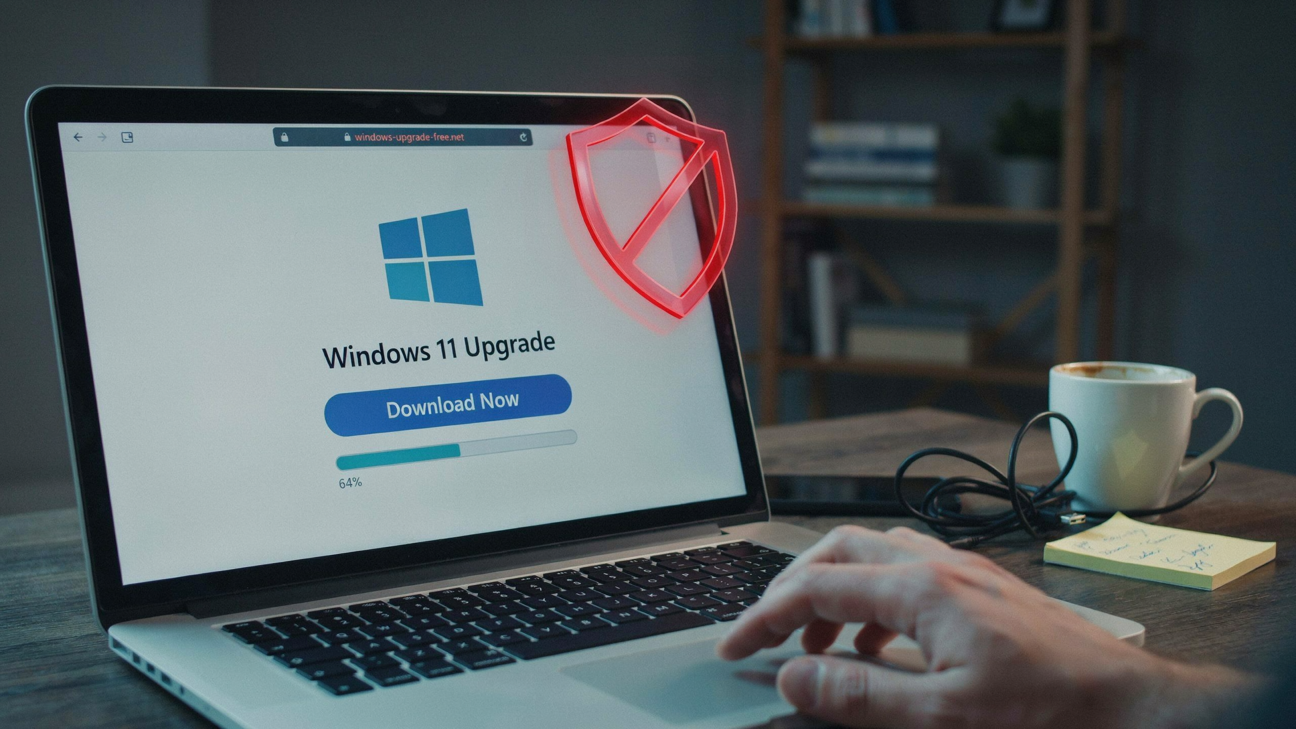 Ideogram02-15-2022 A Fake Windows 11 Upgrade Site is Spreading Malware