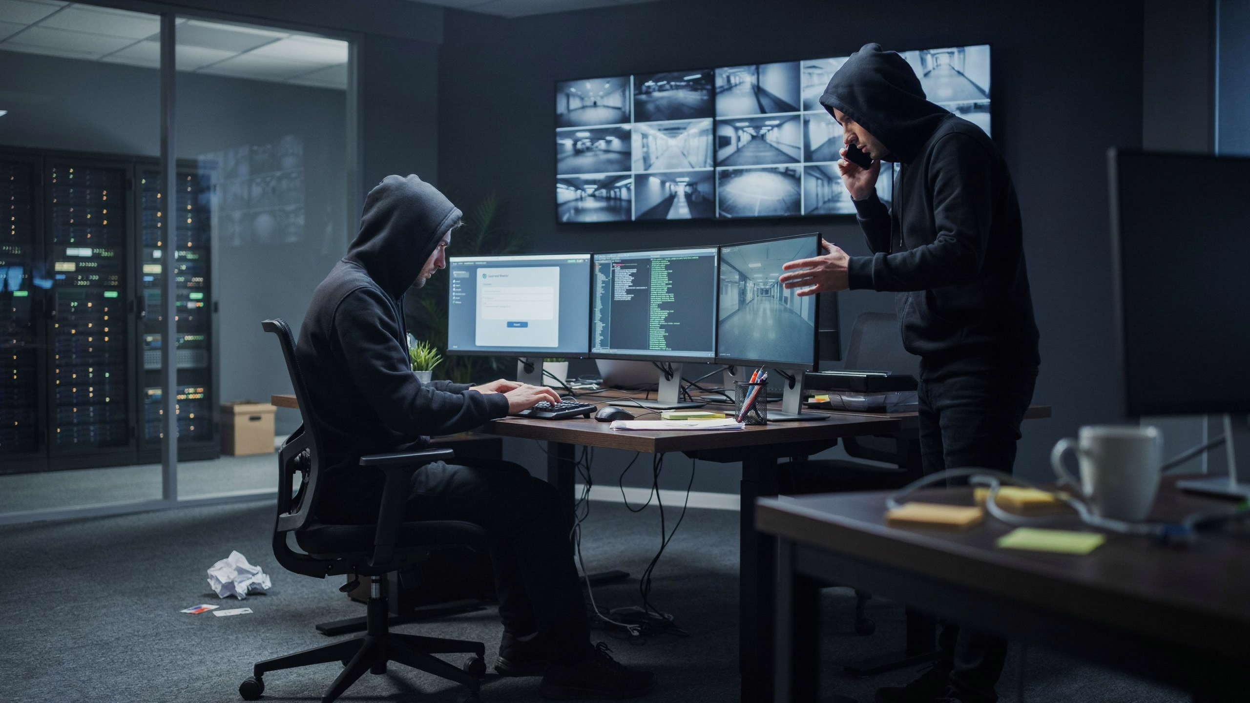 Ideogram.3-22-2022 Social Engineering Used to Hack into Camera Firm