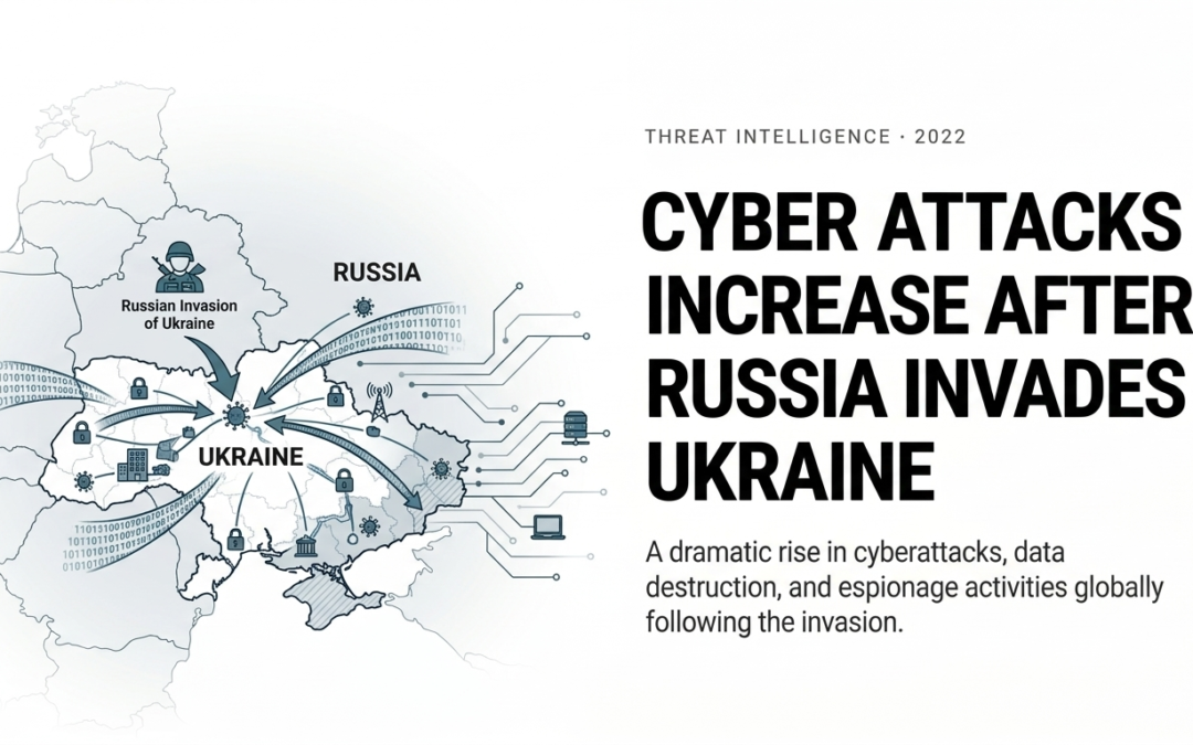 Cyber Attacks Increase After Russia Invades Ukraine