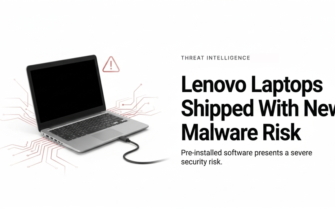 Lenovo Laptops Shipped with New Malware Risk