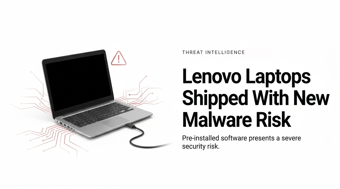 Ideogram04-26-2022 Lenovo Laptops Shipped with New Malware Risk