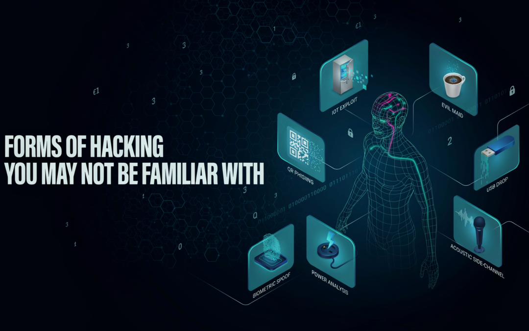 Five Forms of Hacking Which You May Not Be Familiar With