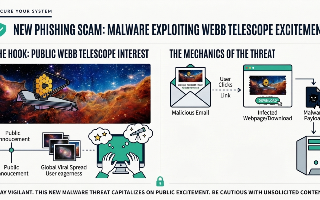 New Phishing Scam Uses a Photo from the Webb Telescope