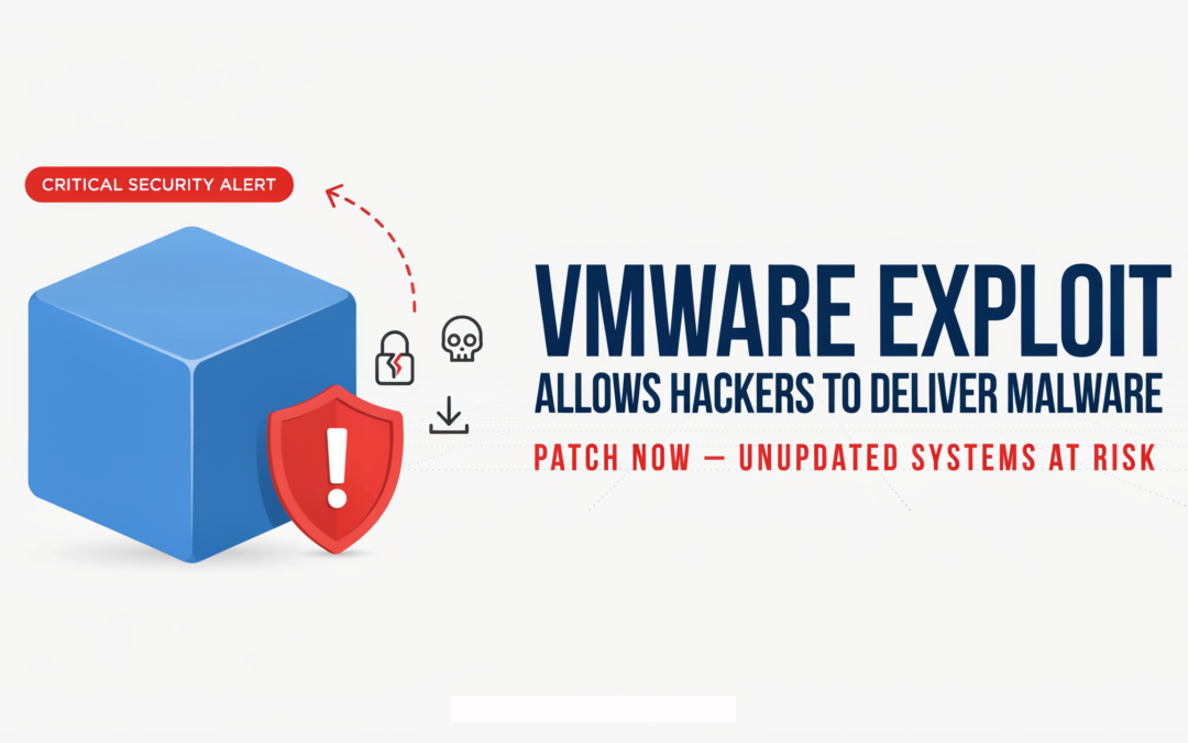VMware Exploit Allows Hackers to Deliver Malware Package