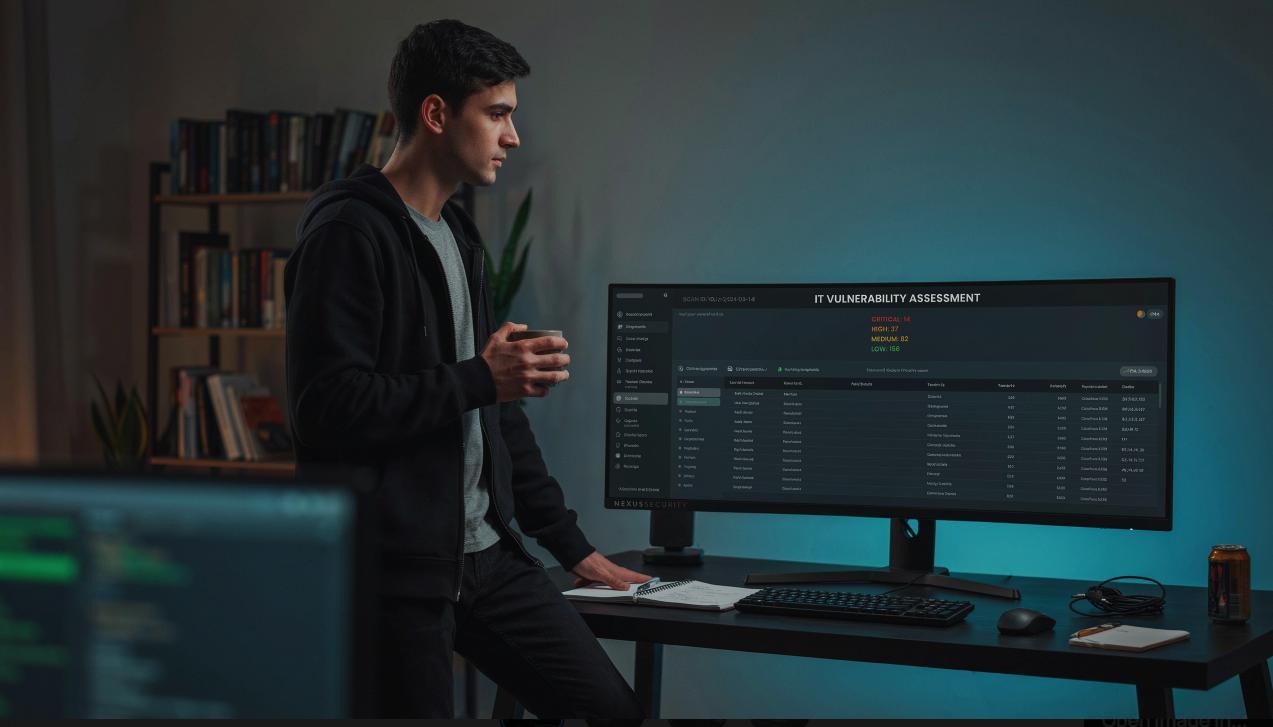 Ideogram6-13-23 How to Complete a Business IT Vulnerability Assessment