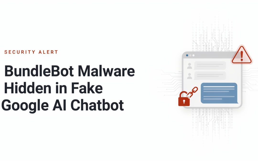 BundleBot Malware Hidden in Fake Google AI Chatbot