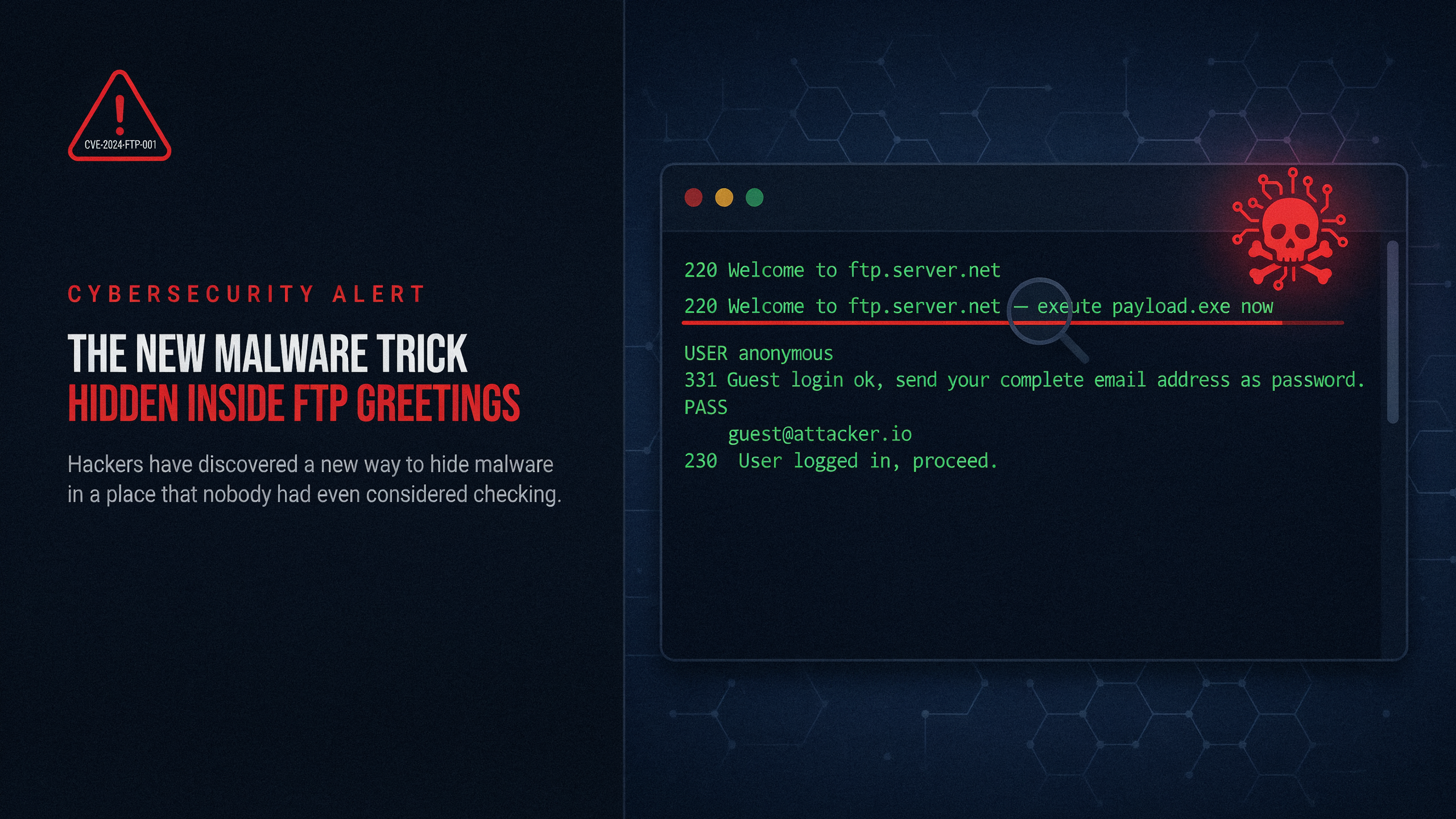 The New Malware Trick Hidden Inside FTP Greetings